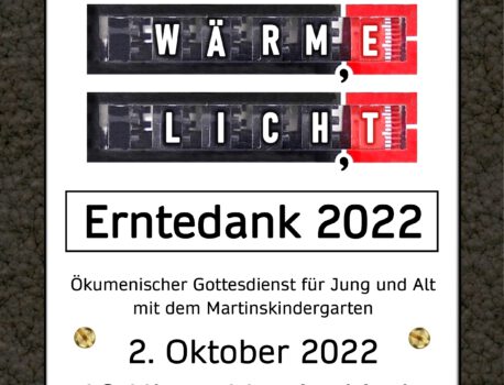 Erntedank 2022