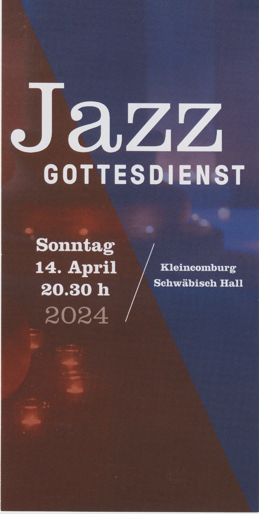 Jazz Gottesdienst – Kleincomburg