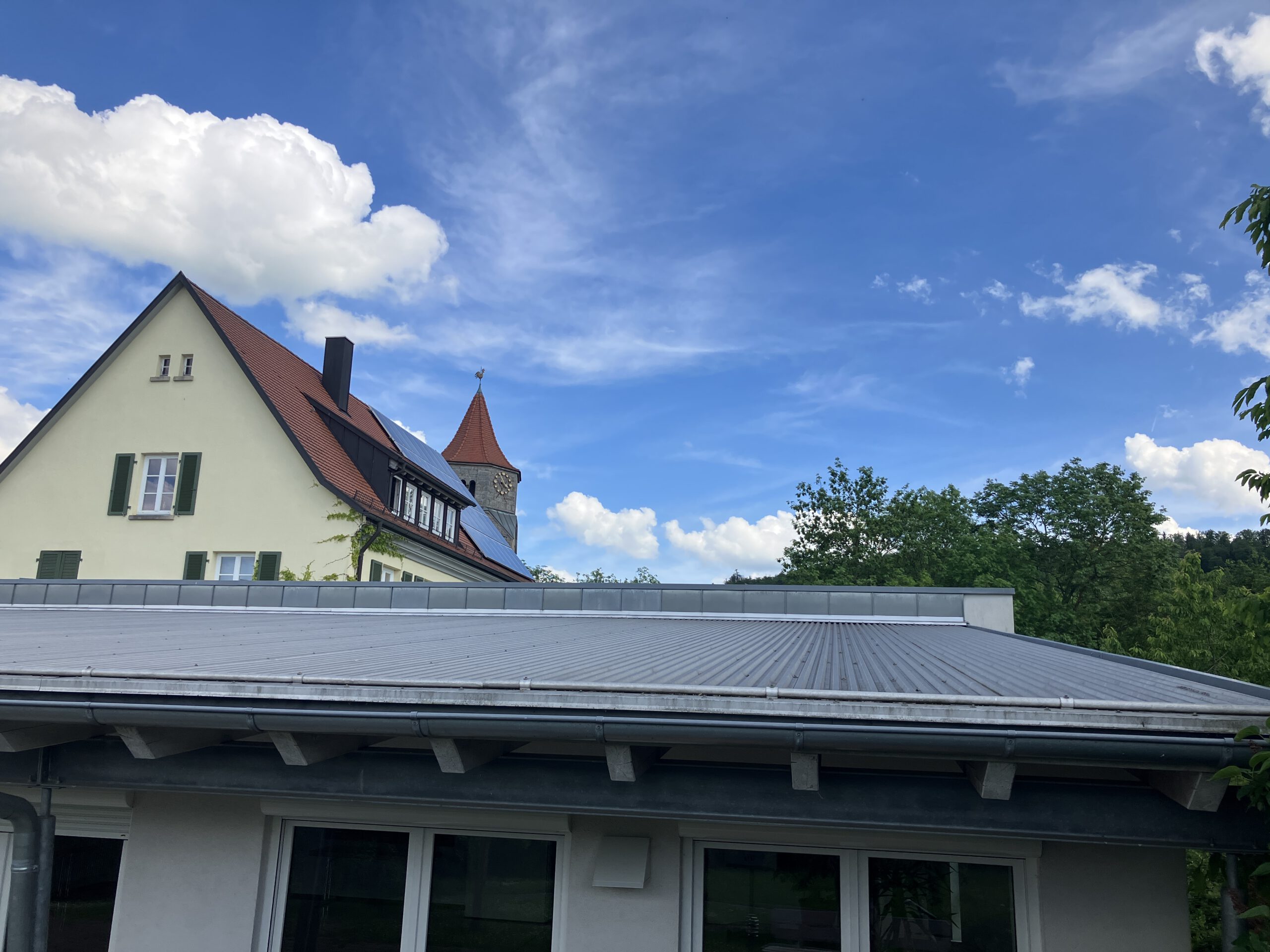 Photovoltaik für das Gemeindehaus