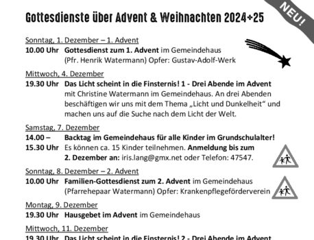 Advent & Weihnachten 2024