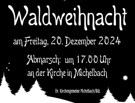 Waldweihnacht am 20. 12.