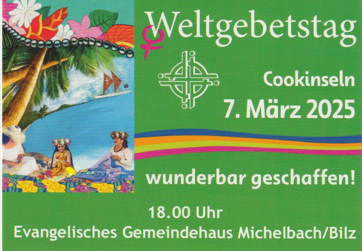 Weltgebetstag 2025 – Cookinseln